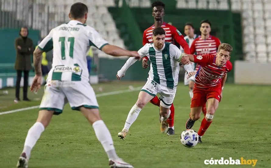 Encuentro entre el C&oacute;rdoba CF y el Recreativo Granada