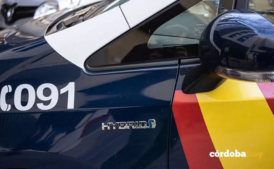 Veh&iacute;culo de la Polic&iacute;a Nacional