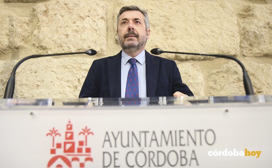 Miguel Ángel Torrico, portavoz del PP en el Ayuntamiento de Córdoba