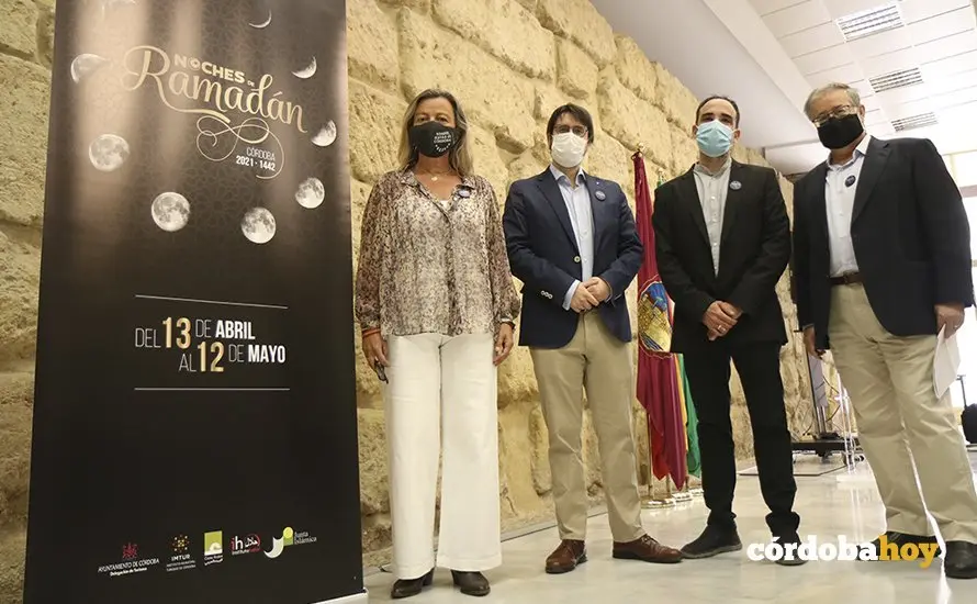 Isabel Alb&aacute;s, Antonio de Diego, Javier Ros&oacute;n y Rafael P&eacute;rez de la Concha