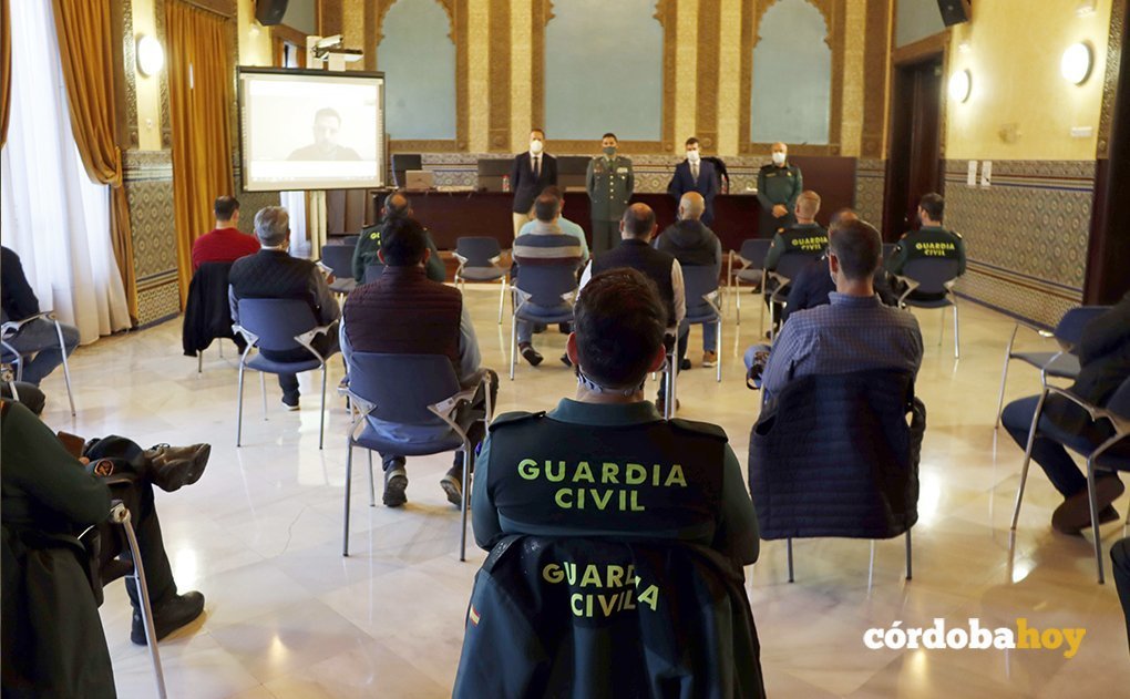 Curso formativo de la Guardia Civil de Córdoba