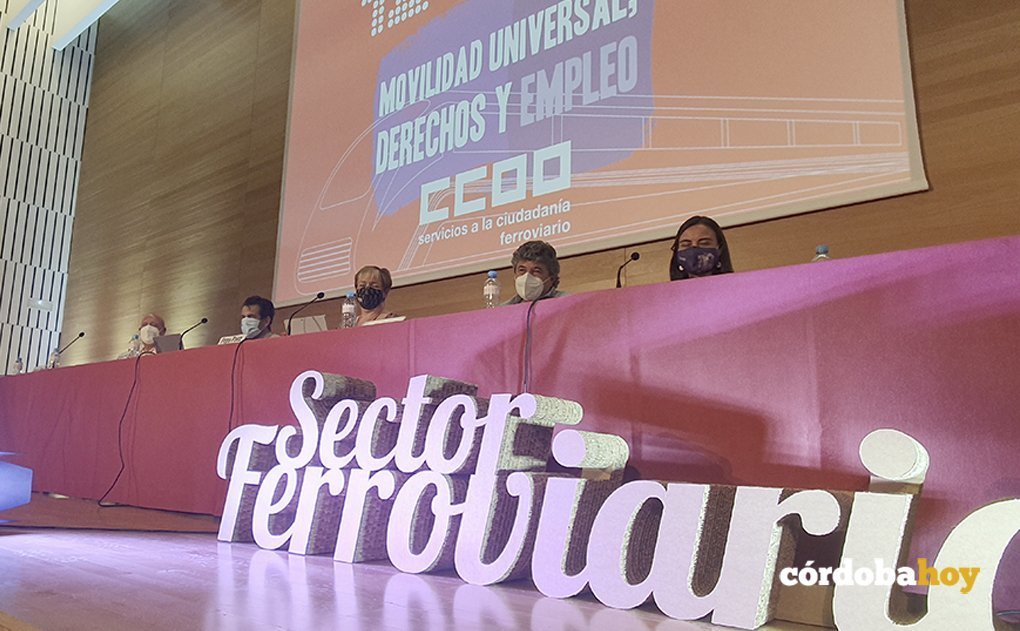 Congreso del sector ferroviario de CCOO en Córdoba