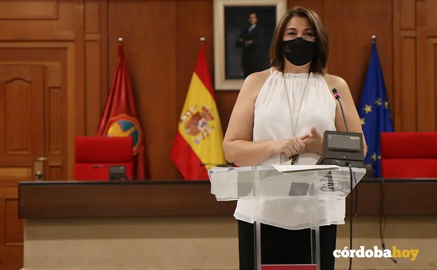 Eva Contador, concejal de Servicios Sociales y Mayores del Ayuntamiento de C&oacute;rdoba FOTO RAFA MELLADO SENIOR