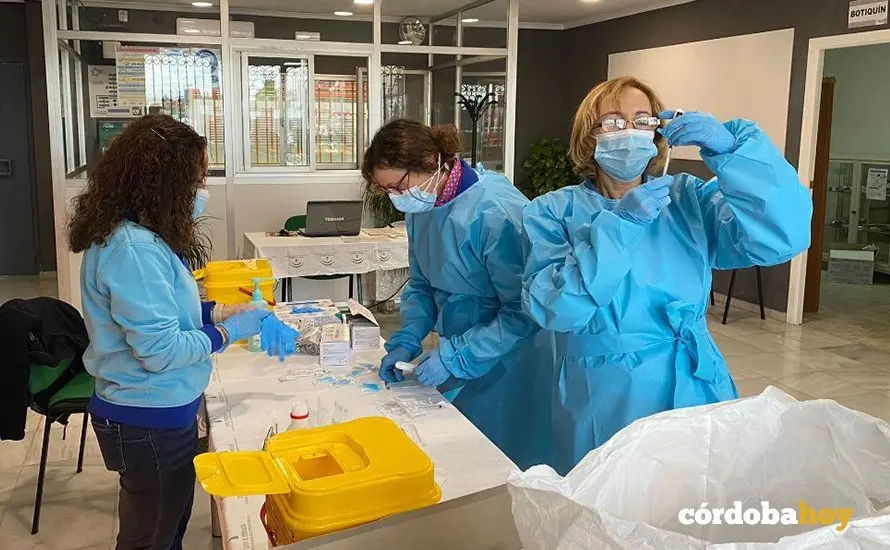 Punto de vacunaci&oacute;n Covid en C&oacute;rdoba