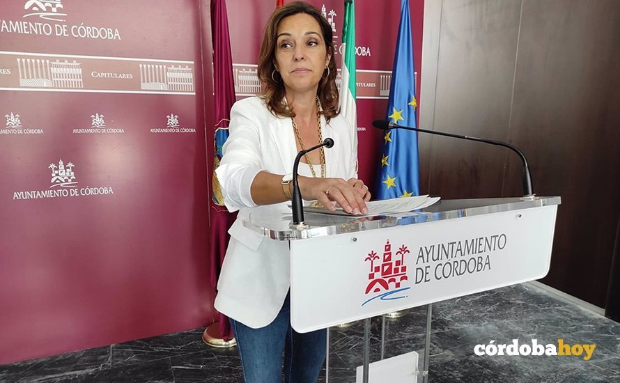 Isabel Ambrosio, portavoz del PSOE