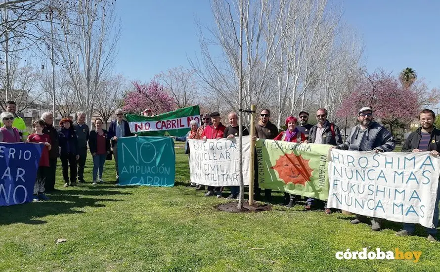 Acto reivindicativo de la Asamblea Antinuclear de C&oacute;rdoba, en una imagen de archivo