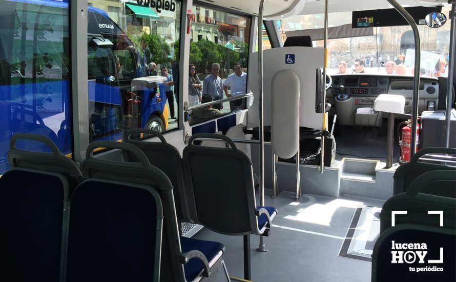 Autobús urbano de Lucena en una imagen de archivo