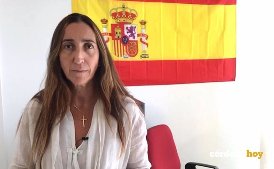 Paula Badanelli, portavoz de Vox en el Ayuntamiento de Córdoba