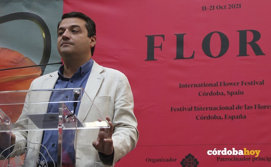 José María Bellido en la presentación de Flora 2021 FOTO RAFA MELLADO SENIOR