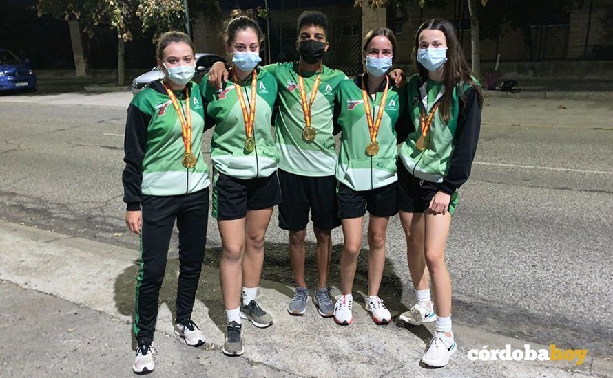 Los y las cinco atletas de Córdoba que han participado el fin de semana en Cuenca