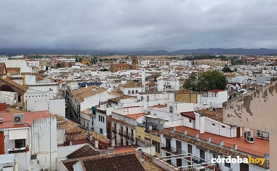 Vista elevada del Casco Hist&oacute;rico cordob&eacute;s