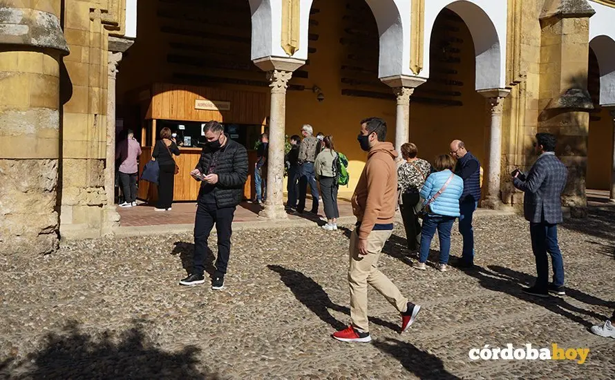 Turistas en la zona patrimonial