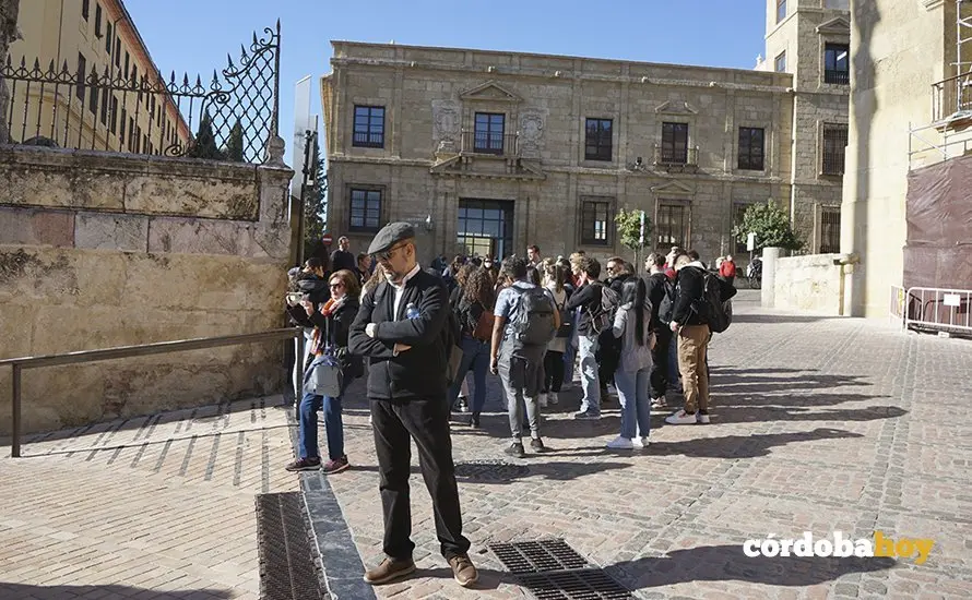 Turistas en la zona patrimonial