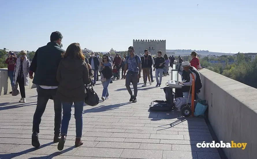 Turistas en la zona patrimonial