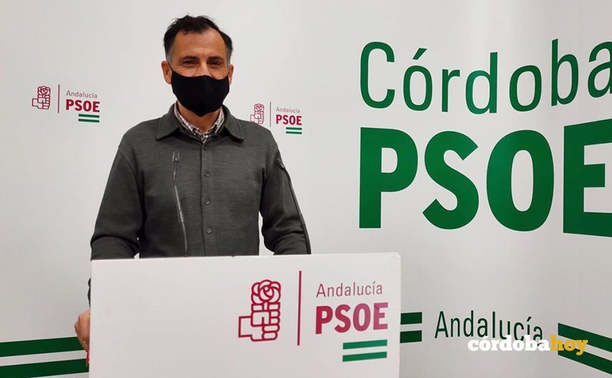 El senador del PSOE por Córdoba Alfonso Muñoz 