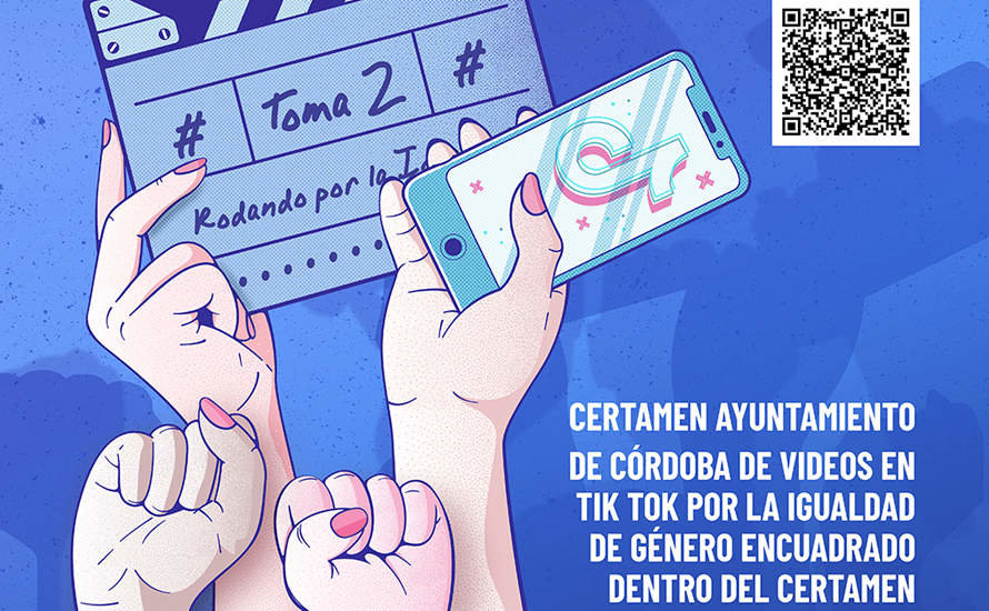 Cartel del certamen 'Córdoba por la igualdad' de 2022