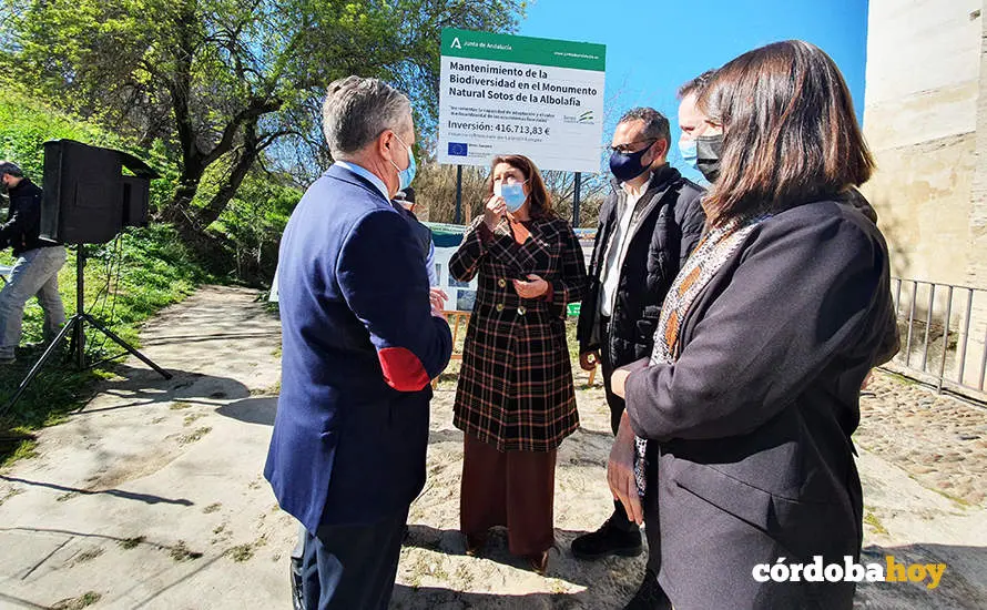 Carmen Crespo en los Sotos de la Albolafia