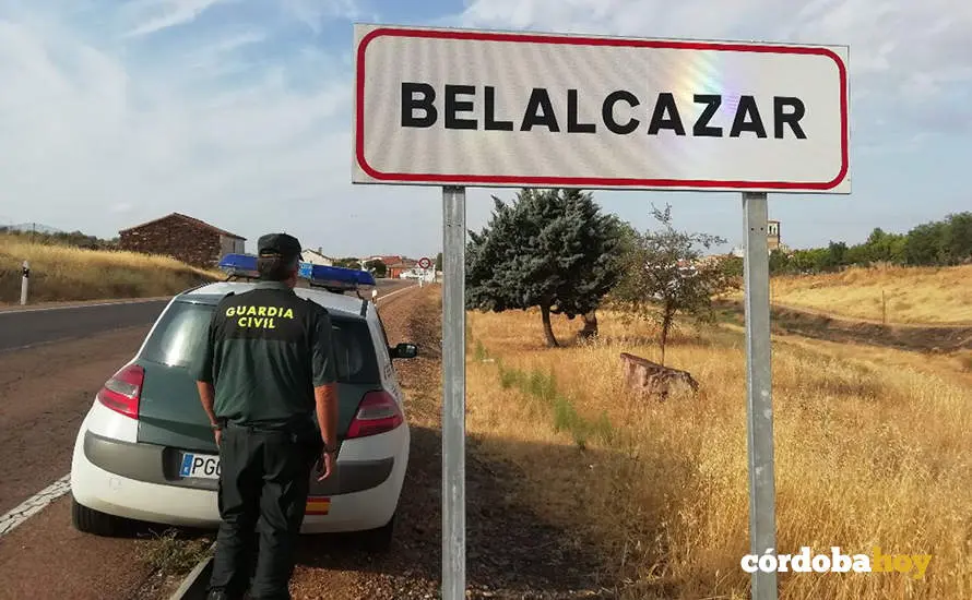 Guardia Civil de Belalc&aacute;zar, en una imagen de archivo