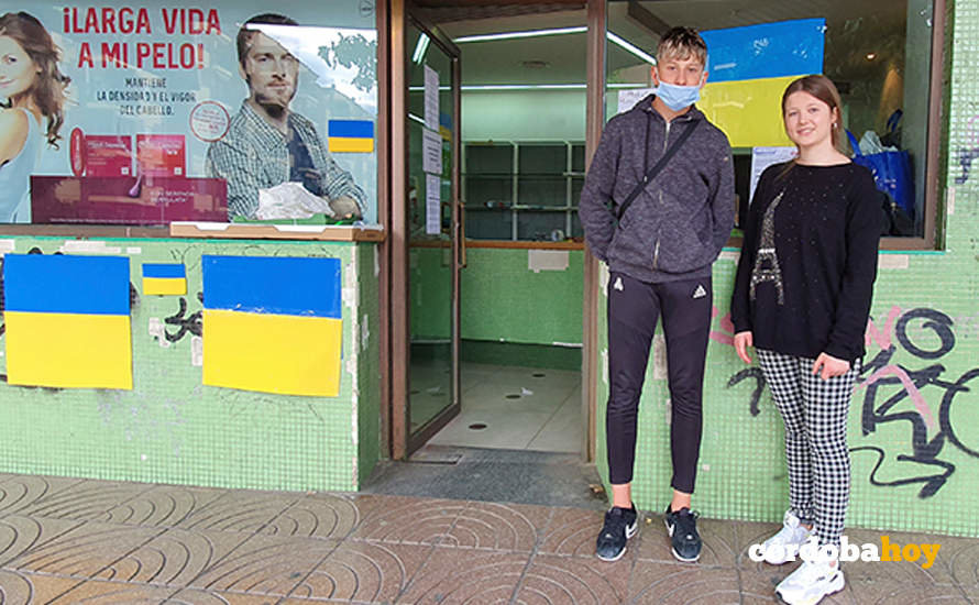 Farmacia de Ciudad Jardín donde se canaliza la ayuda directa a Ucrania