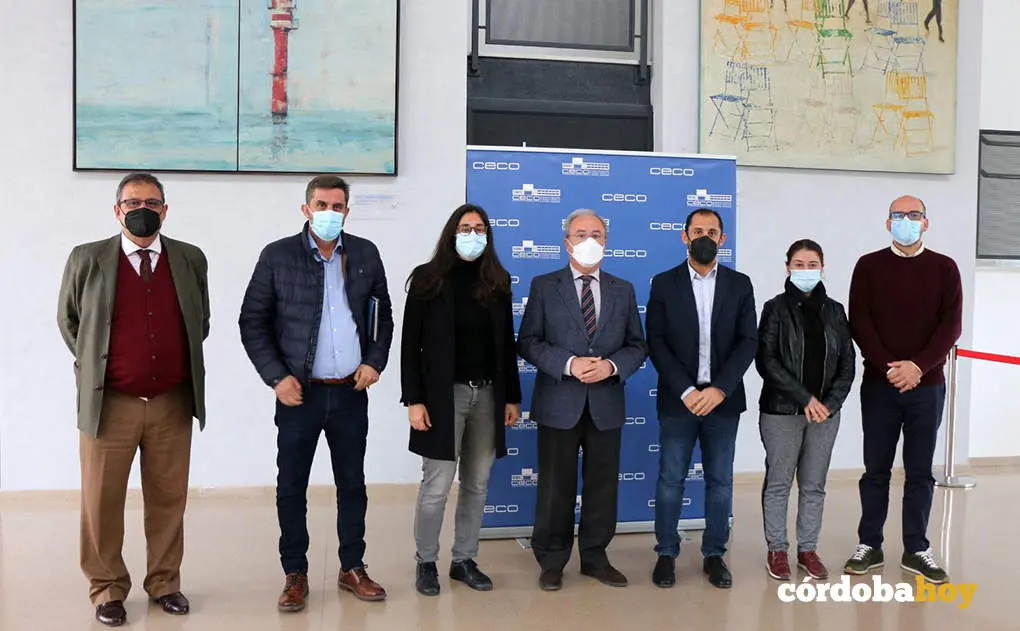 Reuni&oacute;n en CECO con la directiva provincial de IU