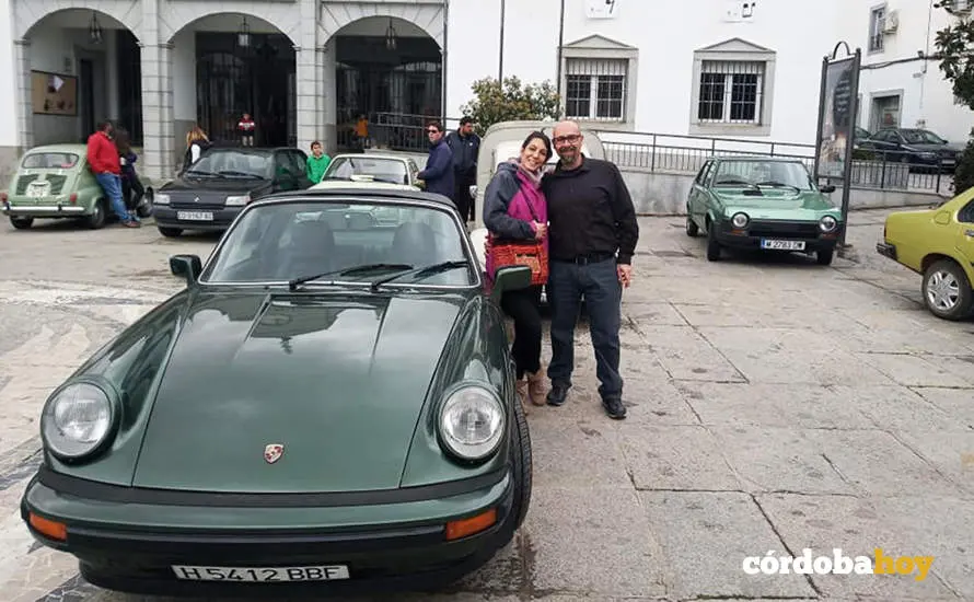Veh&iacute;culos participantes en una edici&oacute;n anterior. FOTO TAXI VILLANUEVADECORDOBA.COM