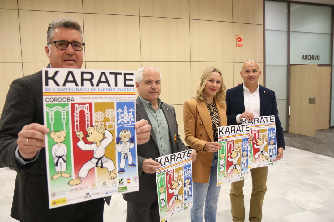 Presentación del Campeonato de España Infantil de Karate en Córdoba FOTO RAFA MELLADO SENIOR
