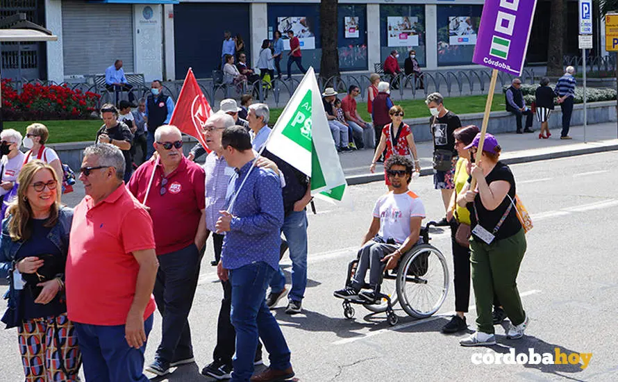 Manifestaci&oacute;n del 1 de Mayo de 2022 en C&oacute;rdoba