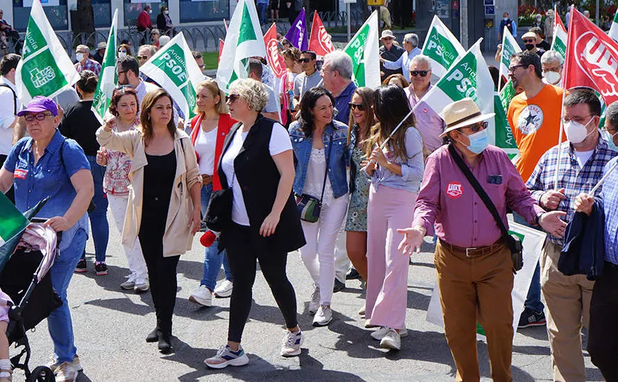 Manifestaci&oacute;n del 1 de Mayo de 2022 en C&oacute;rdoba