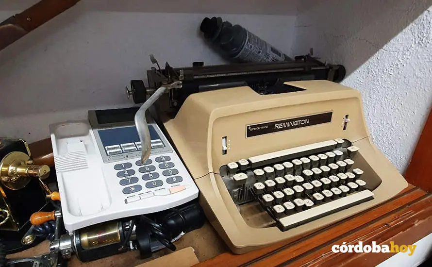 Una reliquia de los teclados en forma de m&iacute;tica Remington