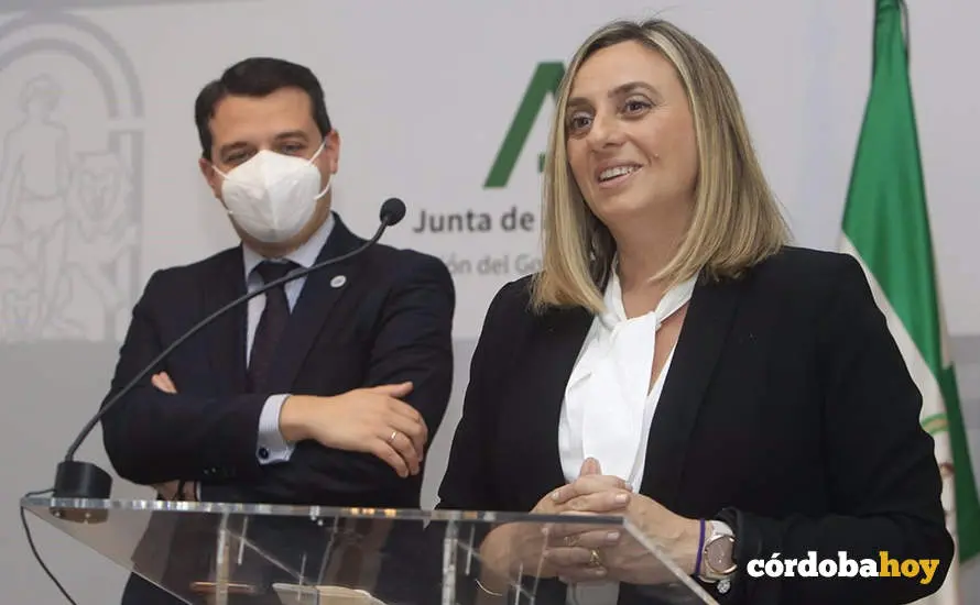 Marifr&aacute;n Carazo y Jos&eacute; Mar&iacute;a Bellido