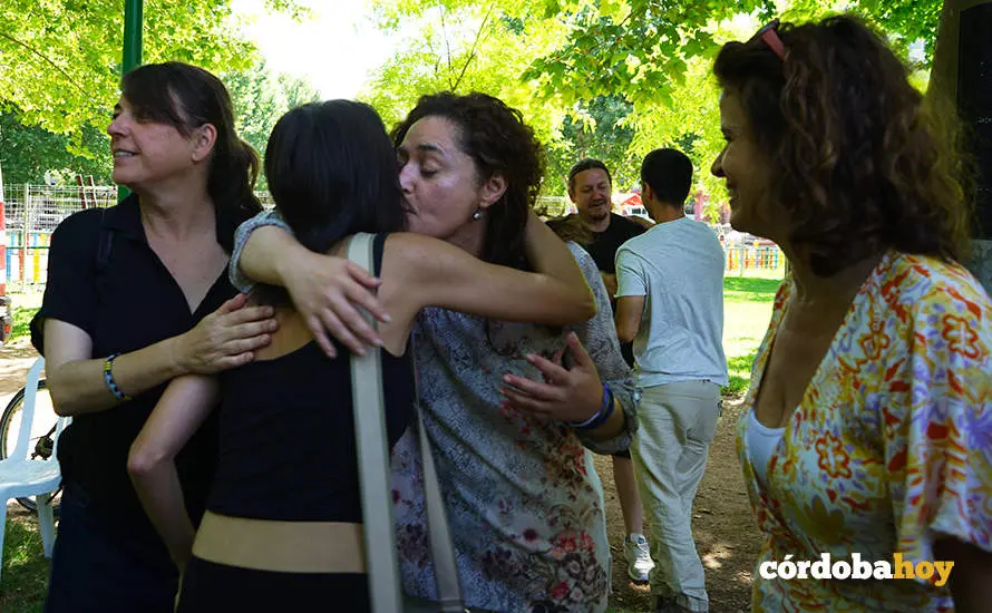 Encuentro de Inmaculada Nieto con encuentro con colectivos feministas en C&oacute;rdoba