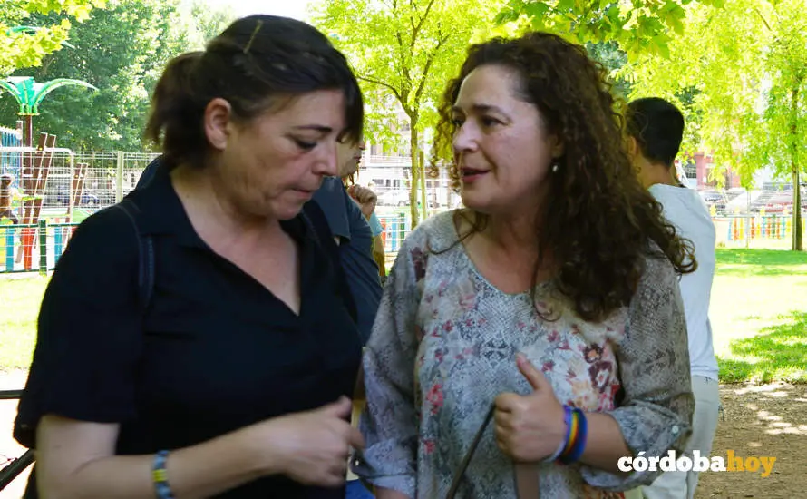 Encuentro de Inmaculada Nieto con encuentro con colectivos feministas en C&oacute;rdoba