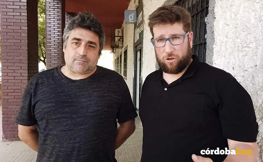 Rafael del Castillo y Miguel Urb&aacute;n en Las Palmeras