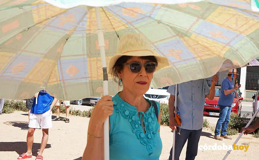 Protesta en la Plaza de las Artes