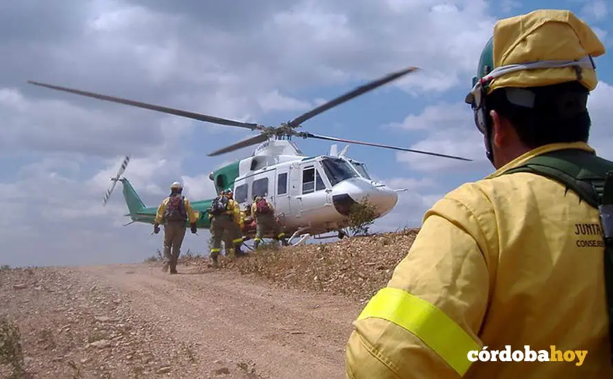 Helic&oacute;ptero del Infoca