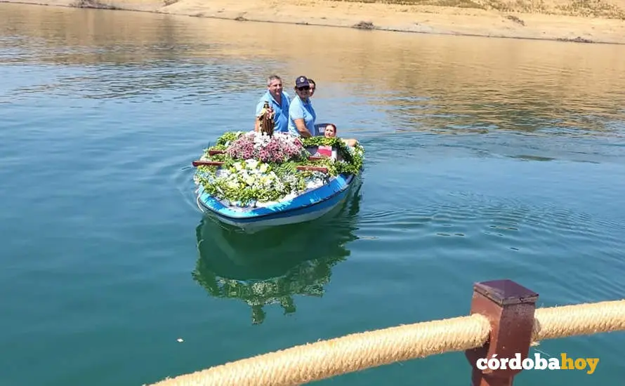  Festividad de la Virgen del Carmen en el pantano de La Bre&ntilde;a