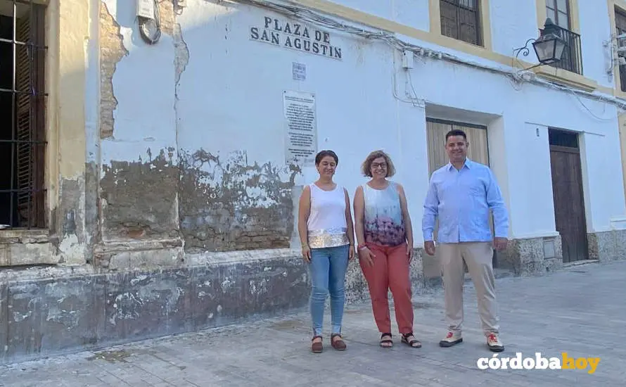 Irene Ruiz, Alba Doblas y Pedro Garc&iacute;a en San Agust&iacute;n