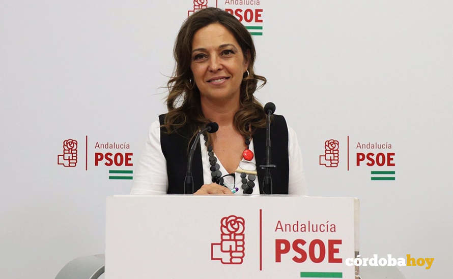 La portavoz adjunta del PSOE en el Parlamento andaluz Isabel Ambrosio