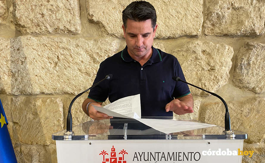 Pedro García, portavoz de IU en el Ayuntamiento de Córdoba