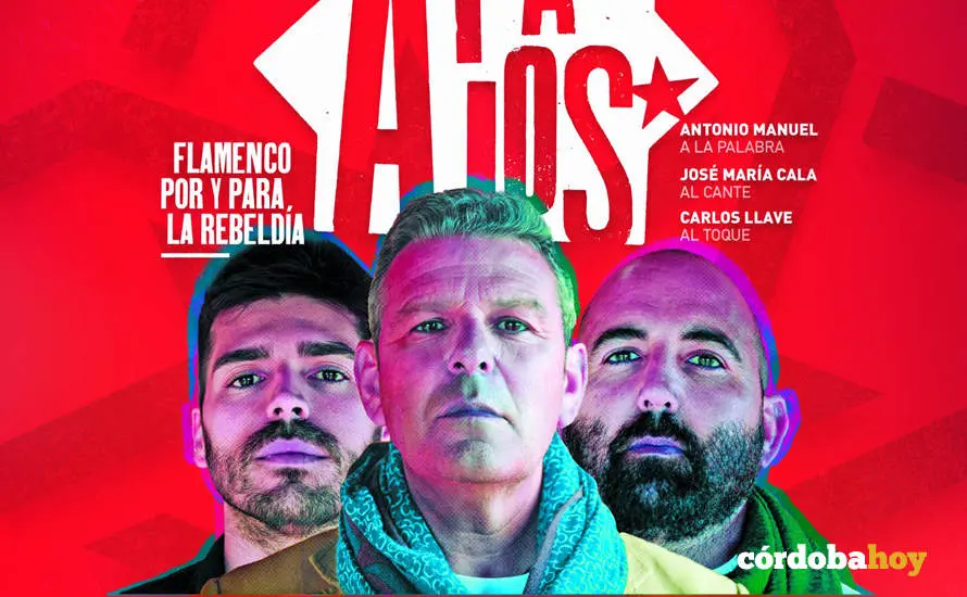 Cartel del concierto de 'A Palos' en Chiclana