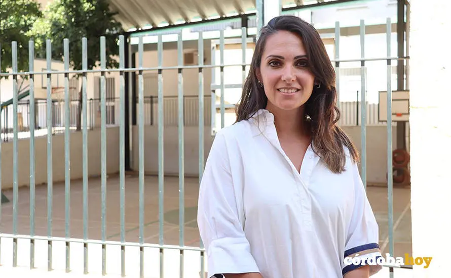 La secretaria de Educaci&oacute;n y Universidades de la CEP del PSOE de C&oacute;rdoba, Carmen Gonz&aacute;lez