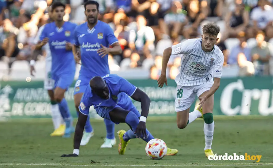 Partido entre el C&oacute;rdoba CF y el Fuenlabrada