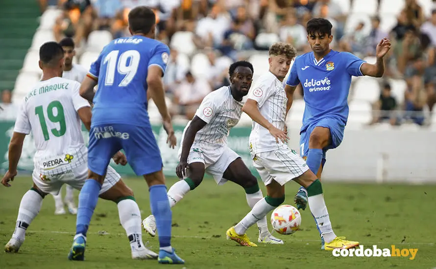 Partido entre el C&oacute;rdoba CF y el Fuenlabrada
