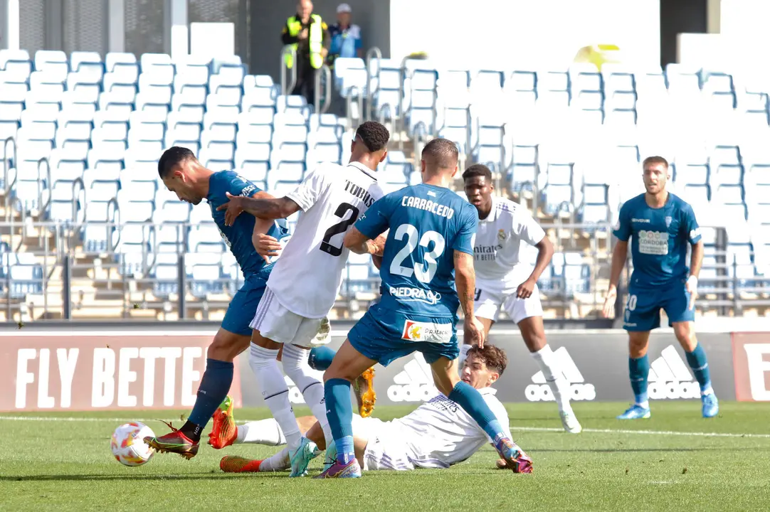 Partido Real Madrid Castilla contra el C&oacute;rdoba CF FOTO JM AYALA