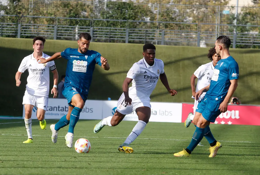 Partido Real Madrid Castilla contra el C&oacute;rdoba CF FOTO JM AYALA