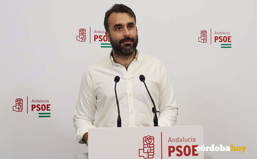 El vicesecretario general del PSOE de Córdoba, Alberto Mayoral