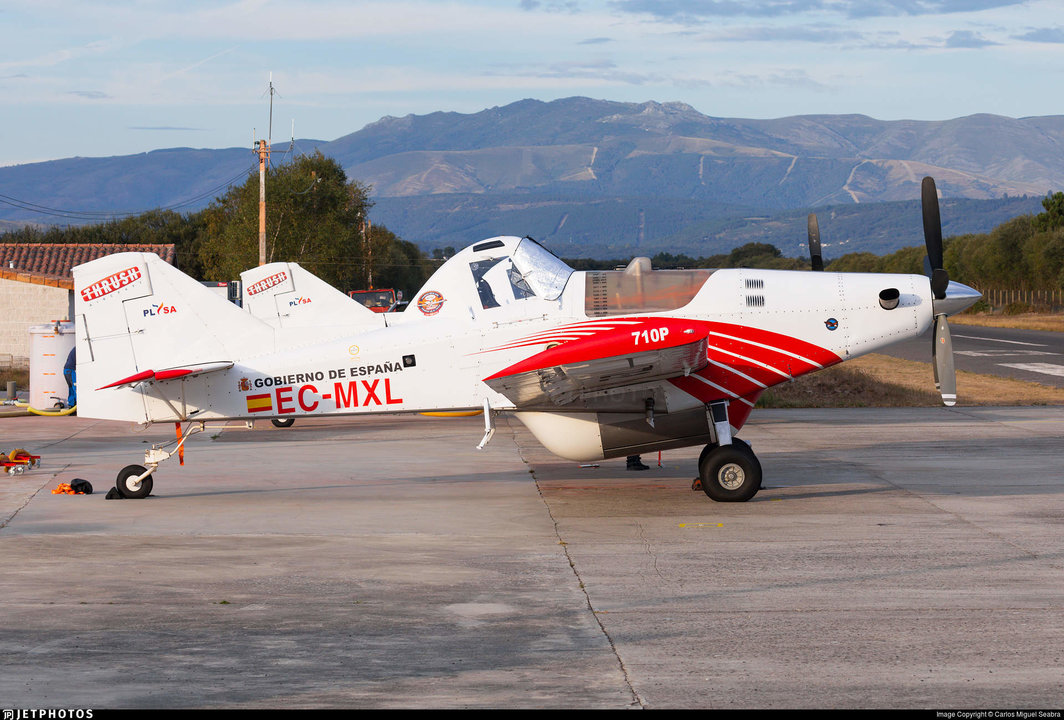 El avión de Plysa desaparecido FOTO CARLOS MIGUEL SEABRA