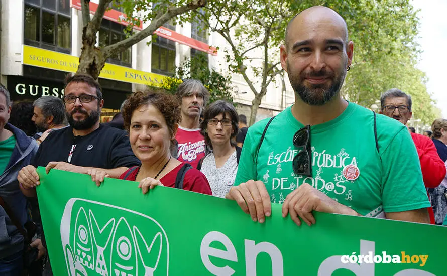 Concentraci&oacute;n por la educaci&oacute;n p&uacute;blica