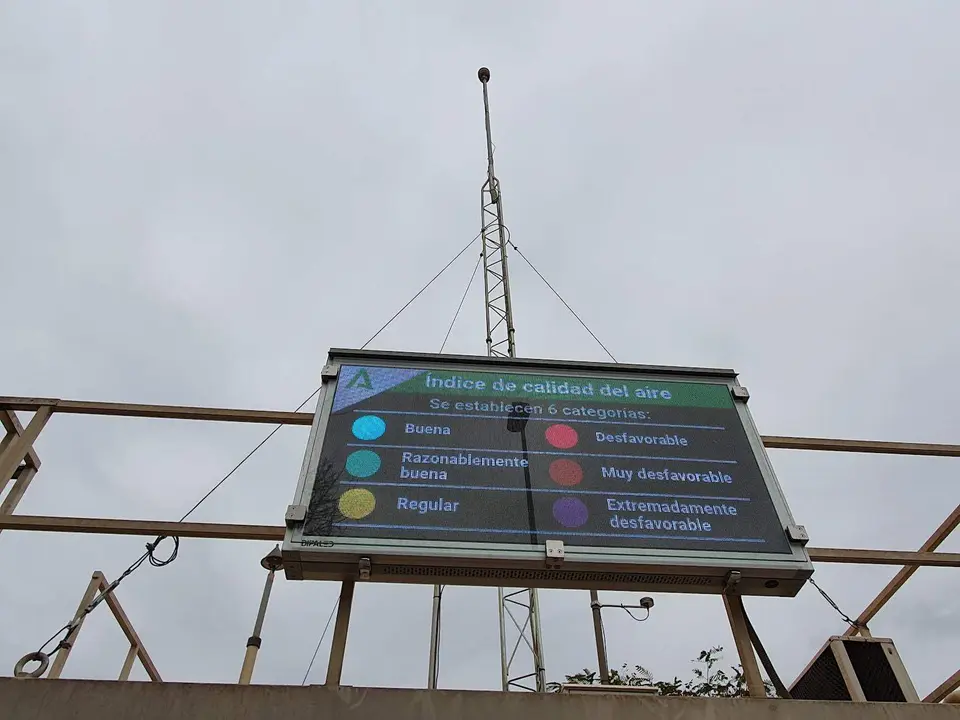 Estaci&oacute;n de medici&oacute;n de la calidad del aire en C&oacute;rdoba