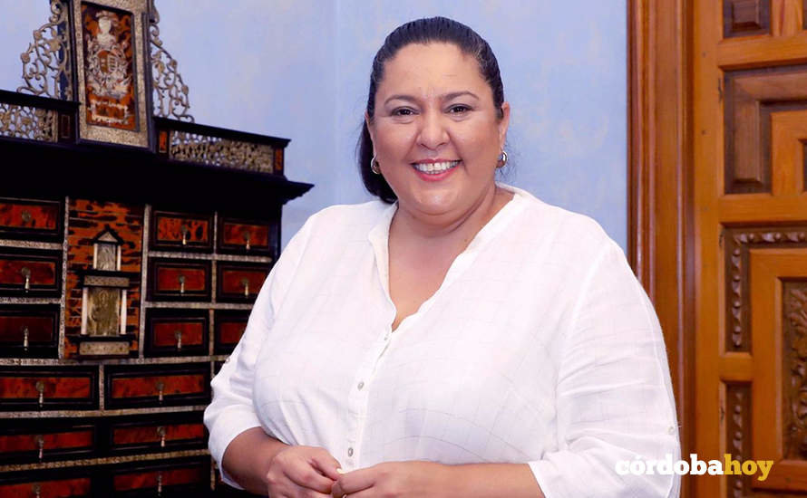 Lola Amo, alcaldesa de Montoro